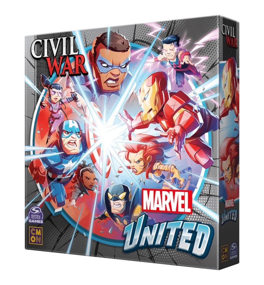 Juego De Mesa Marvel United Civil War