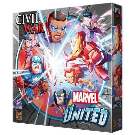 Juego De Mesa Marvel United Civil War