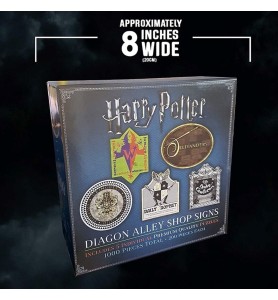 Puzzle The Noble Collection Harry Potter Callejon Diagon Simbolos & Logos Tiendas 1000 Piezas