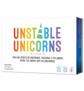 Juego De Mesa Unstable Unicorns Pegi 8