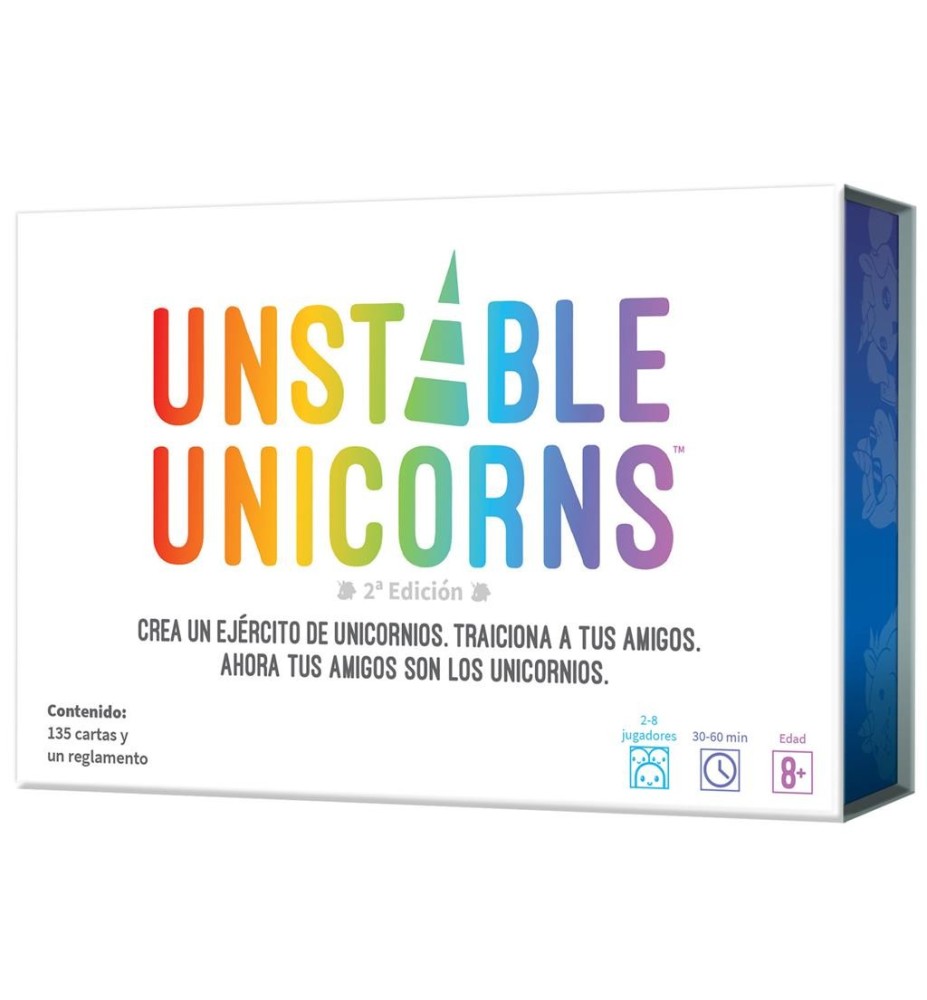 Juego De Mesa Unstable Unicorns Pegi 8