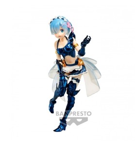 Figura Banpresto Re:zero  Chronicle Exq -  Rem Vol.4 Maid Armour Ver.