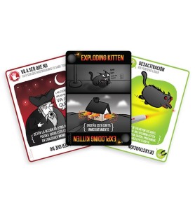 Juego De Mesa Exploding Kittens Edicion 2 Jugadores Pegi 10