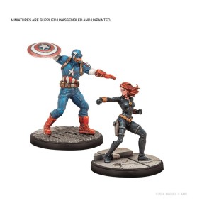 Juego De Mesa Marvel Crisis Protocol Avengers Affiliation Pack Edad Recomendada 14 Años