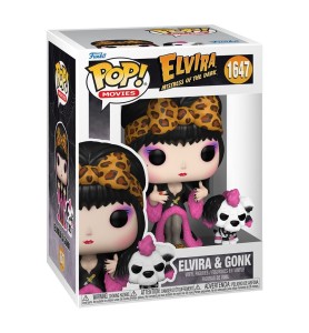 Funko Pop Elvira Mistress Of The Dark Elvira & Gonk