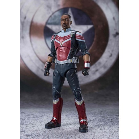 Figura Tamashi Nations Falcon Figura Marvel The Falcon And The Winter Soldier S.h. Figuarts