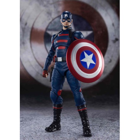 Figura Tamashi Nations Capitan America John Walker Marvel The Falcon And The Winter Soldier S.