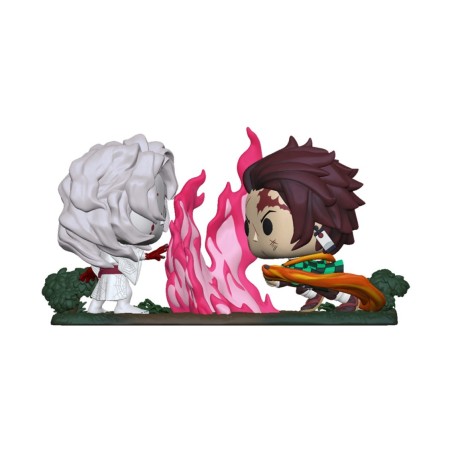 Funko Pop Moment Animacion Demon Slayer Kimetsu No Yaiba Tanjiro Vs Rui 49009 (preorder Reserva Ya)