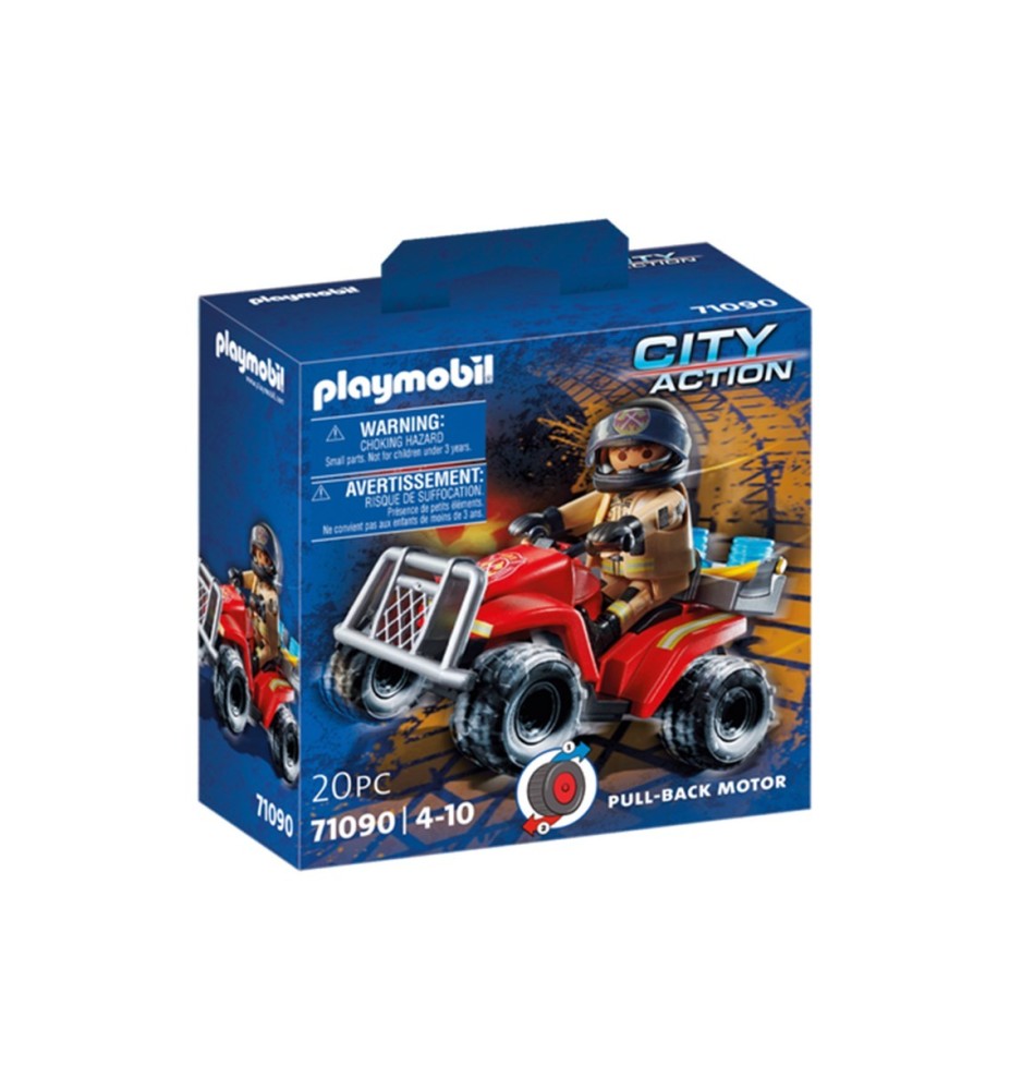 Playmobil Bomberos -  Speed Quad