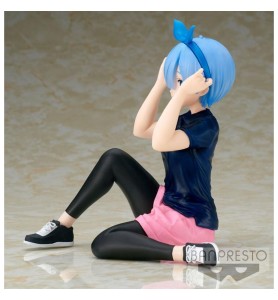 Figura Banpresto Re Zero Starting Life In Another World Relax Time Rem Training