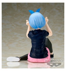 Figura Banpresto Re Zero Starting Life In Another World Relax Time Rem Training