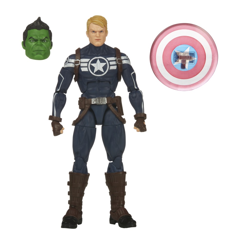 Figura Hasbro Marvel Legends Series Comandante Rogers