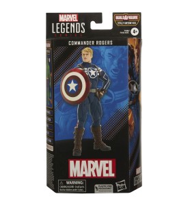 Figura Hasbro Marvel Legends Series Comandante Rogers