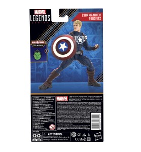 Figura Hasbro Marvel Legends Series Comandante Rogers