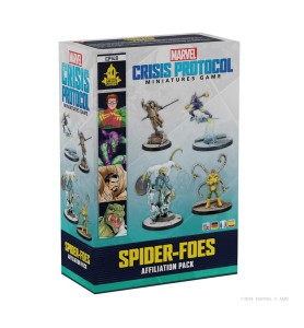 Juego De Mesa Marvel Crisis Protocol Spider - Foes Affiliation Pack Edad Recomendada 14 Años