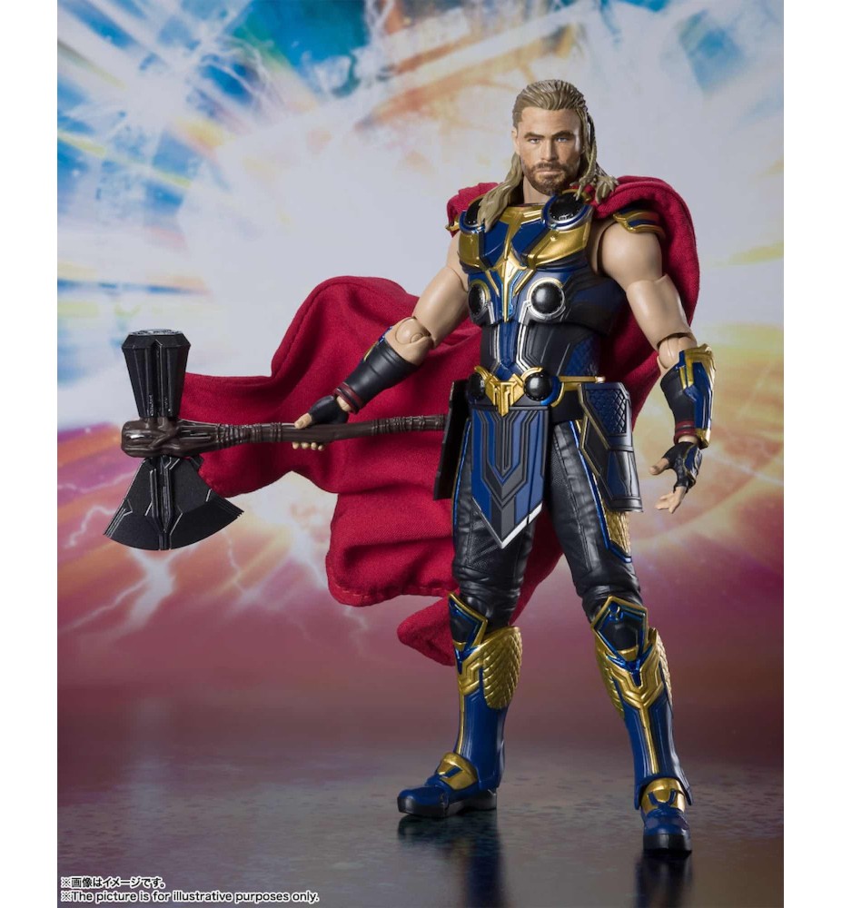 Figura Tamashii Nations Sh Figuarts Marvel Thor Love & Thunder Mighty Thor