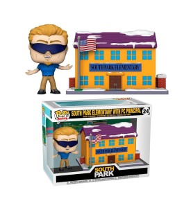 Funko Pop Town South Park Elementary Con Pc Principal 51632