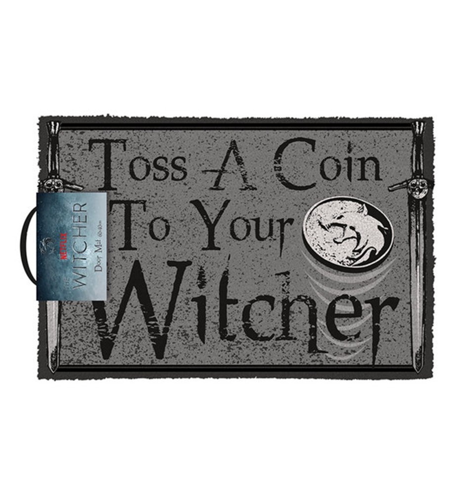 Felpudo Pyramid The Witcher Toss A Coin