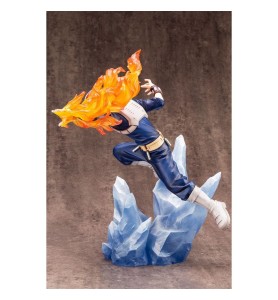 Figura Kotobukiya My Hero Academia Artfxj Shoto Todoroki Ver 2 Bonus Edition Pvc Escala 1 - 8 26 Cm