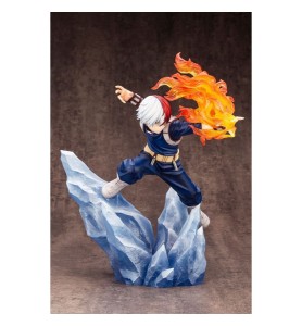 Figura Kotobukiya My Hero Academia Artfxj Shoto Todoroki Ver 2 Bonus Edition Pvc Escala 1 - 8 26 Cm