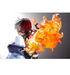 Figura Kotobukiya My Hero Academia Artfxj Shoto Todoroki Ver 2 Bonus Edition Pvc Escala 1 - 8 26 Cm