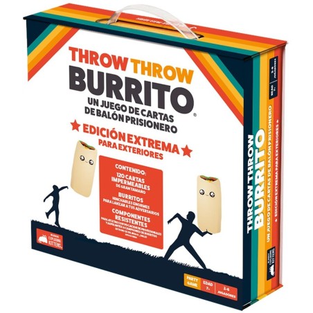 Juego De Mesa Throw Throw Burrito Edicion Extrema Para Exteriores Pegi 7