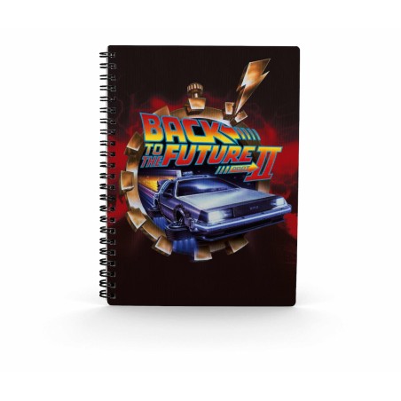 Libreta Efecto 3d Póster Bttf 2 Regreso Al Futuro