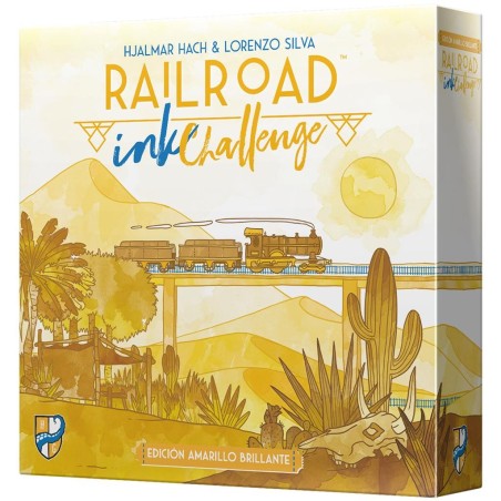 Juego De Mesa Railroad Ink: Edicion Amarilla Pegi 8