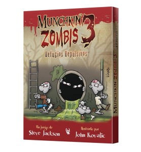 Juego De Mesa Munchkin Zombis 3: Refugios Repulsivos Pegi 10