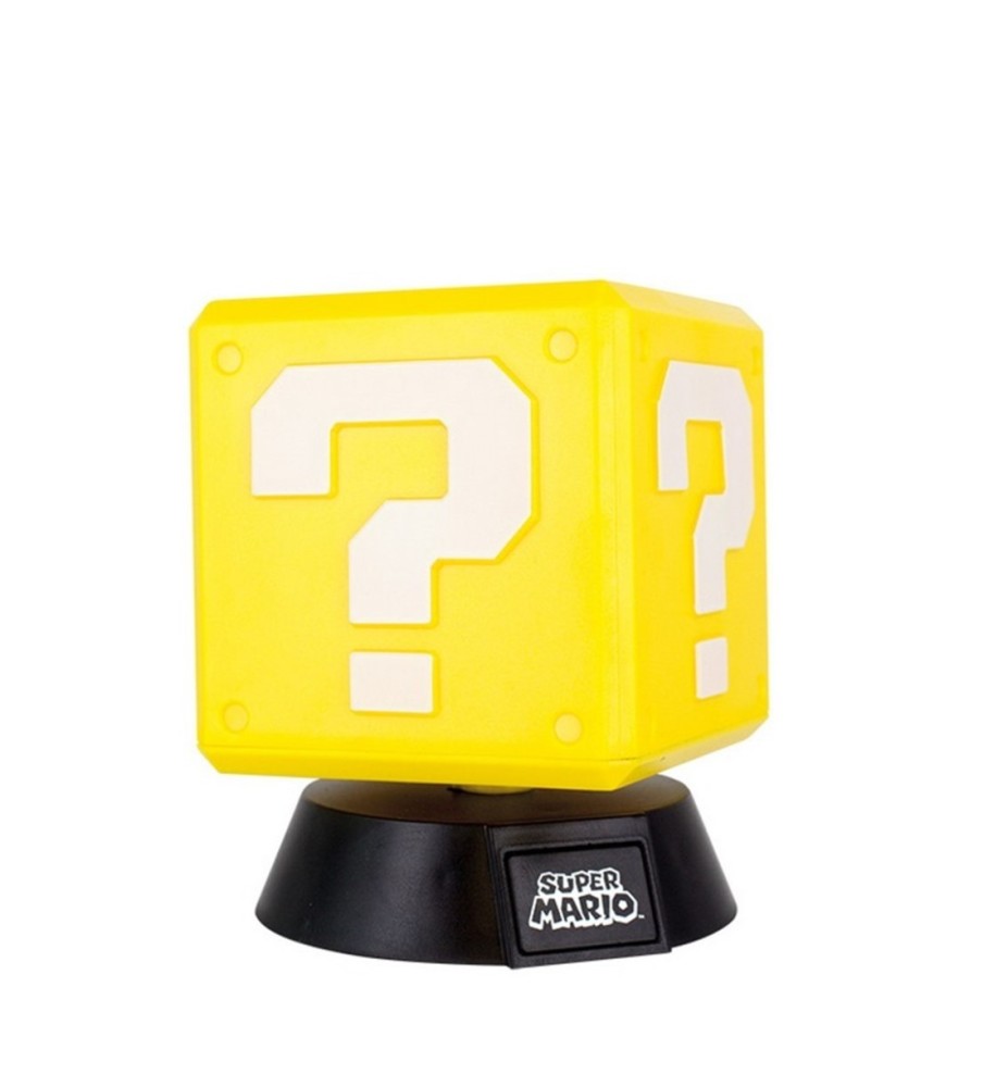 Lámpara 3d Paladone Nintendo Super Mario Question Block