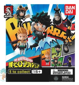 Set Gashapon My Hero Academia Llavero Deformed Mascot Smash Vol.2 Bandai