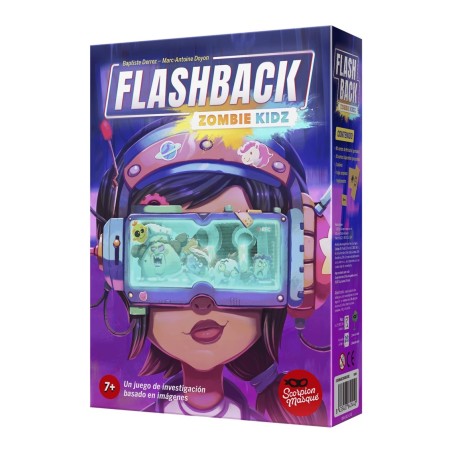 Juego De Mesa Flashback Zombie Kidz Edad Recomendada 7 Años