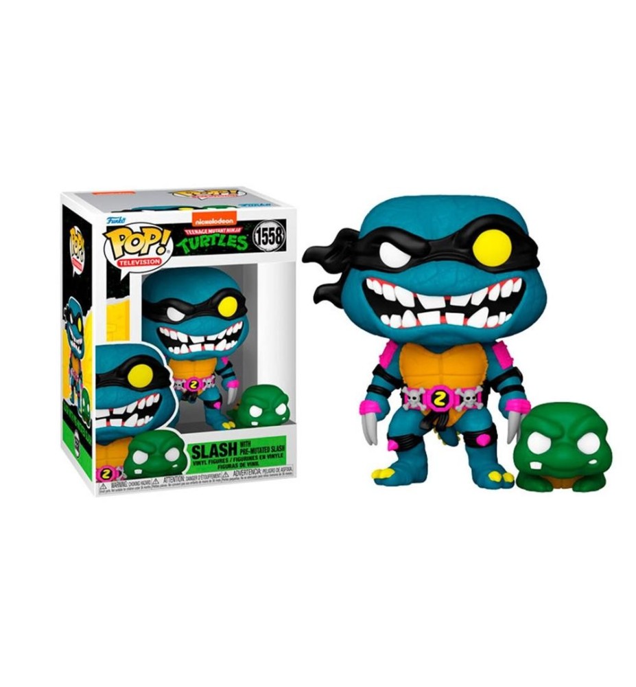 Funko Pop Tortugas Ninja Mutantes Slash & Pre - Mutante Buddy 78048