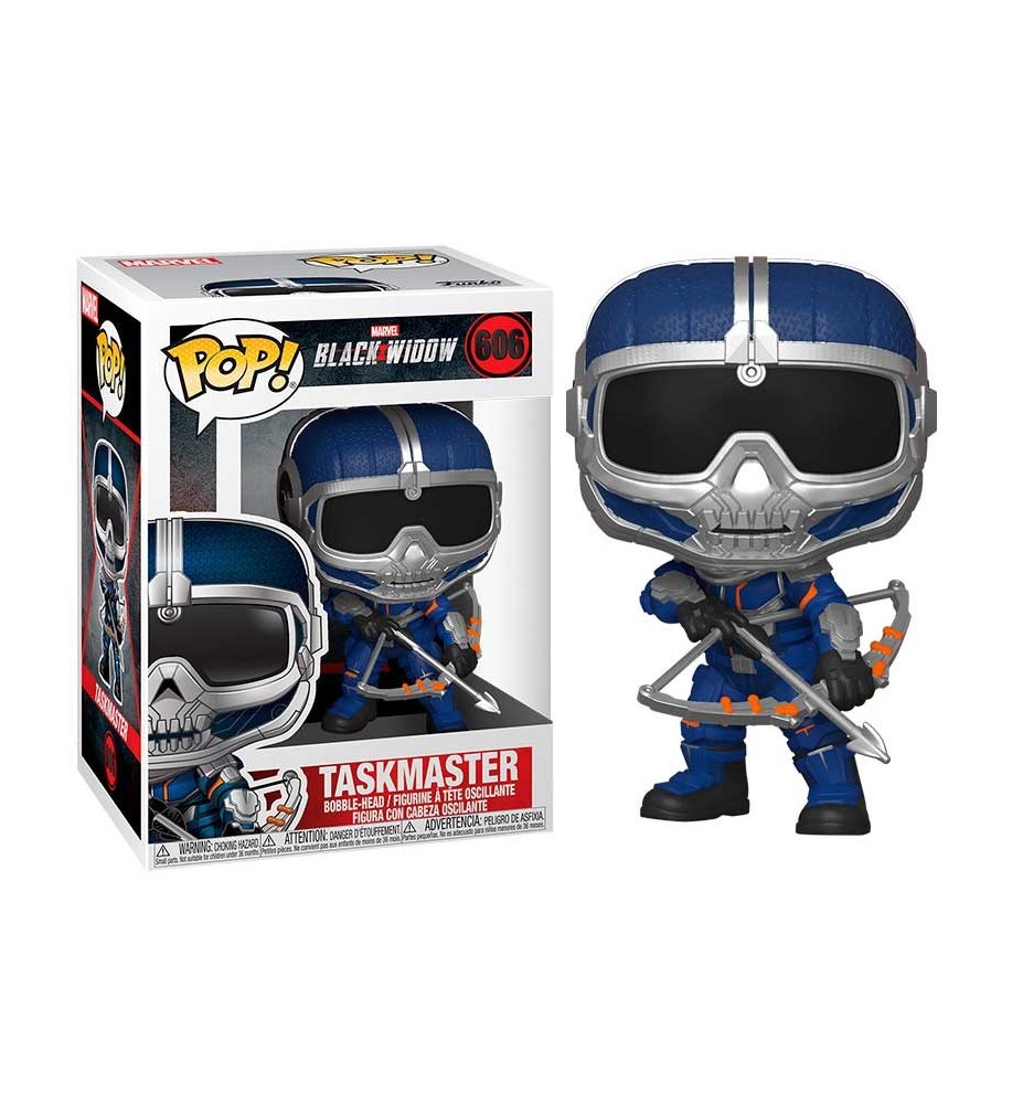 Funko Pop Marvel Viuda Negra Taskmaster Con Arco 46685