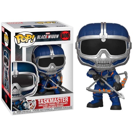 Funko Pop Marvel Viuda Negra Taskmaster Con Arco 46685