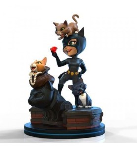 Figura Quantum Mechanix DC Comics Catwoman 13 Cm Q - Fig Elite