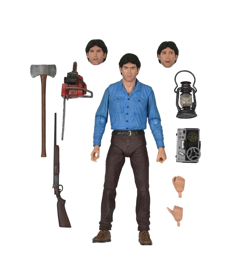 Figura Neca Evil Dead Scale Ultimate Ash 40 Aniversario 18 Cm