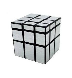 Cubo De Rubik Qiyi Mirror 3x3 Plata