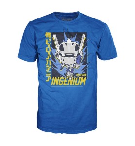 Pop & Tee My Hero Academia Tenya Iida Ingenium (full Mech Suit) Funko + Camiseta Talla Xl