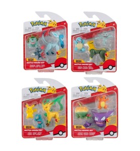 Pack De 3 Fuguras Pokémon Batalla Ola 10 Surtido De 4