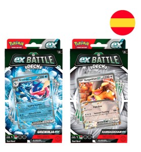 Juego De Cartas Pokémon Tcg October Ex Battle Deck 1 Unidad Español