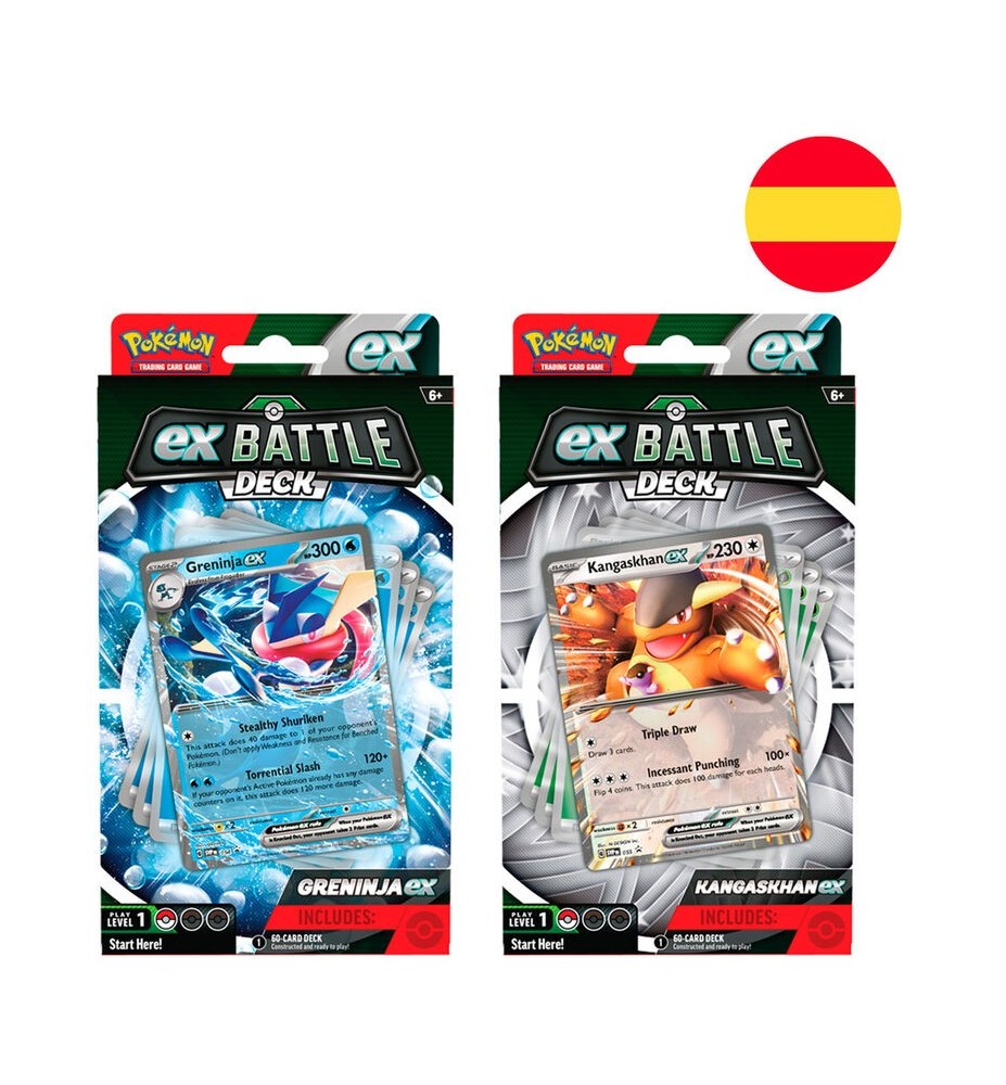 Juego De Cartas Pokémon Tcg October Ex Battle Deck 1 Unidad Español