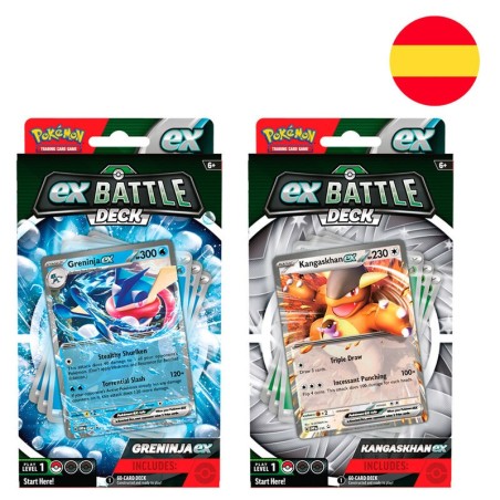 Juego De Cartas Pokémon Tcg October Ex Battle Deck 1 Unidad Español