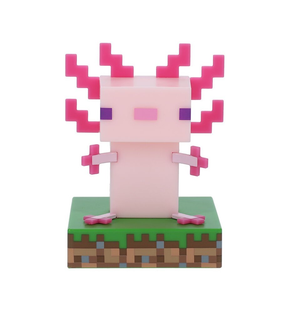 Lámpara Paladone Icon Minecraft Ajolote