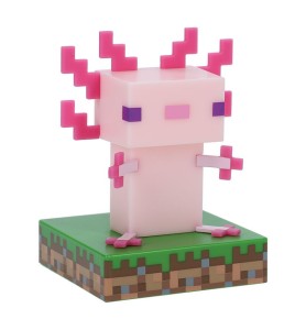 Lámpara Paladone Icon Minecraft Ajolote