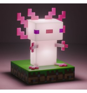 Lámpara Paladone Icon Minecraft Ajolote