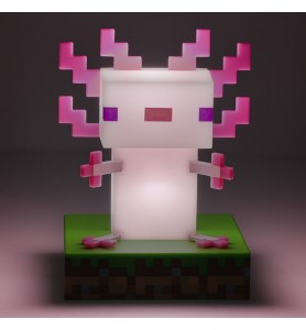 Lámpara Paladone Icon Minecraft Ajolote