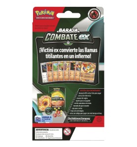 Juego De Cartas Pokémon Tcg July Ex Battle Deck Miraidon & Victini 1 Unidad Aleatoria