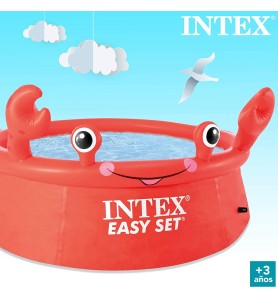 Intex 26100 Piscina Hinchable Redonda 183x51cm Cangrejo