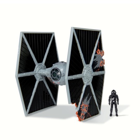 Figura Jazzwares Nave 8cm Tie Fighter Y Figura